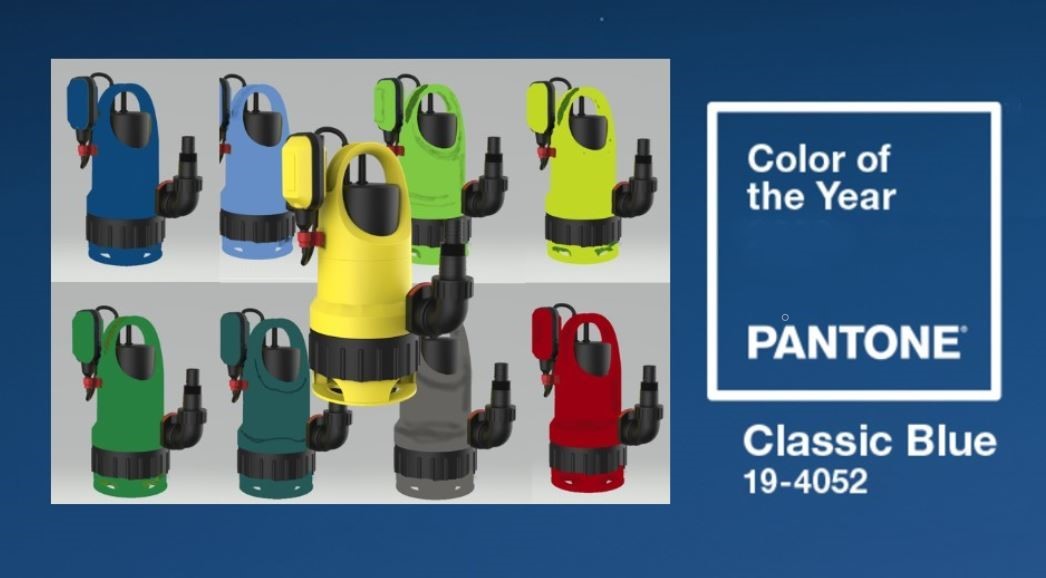 2021 Color Scheme for Pump Assortment